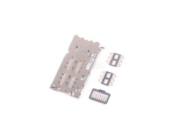 Коннектор SIM+MMC для Vivo Y91C/Y11/Y12/Y17/Y1s/Y31 2021 №12