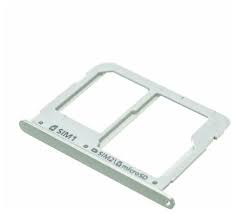 Контейнер SIM Samsung A310F/A510F (A3 2016/A5 2016) Белый