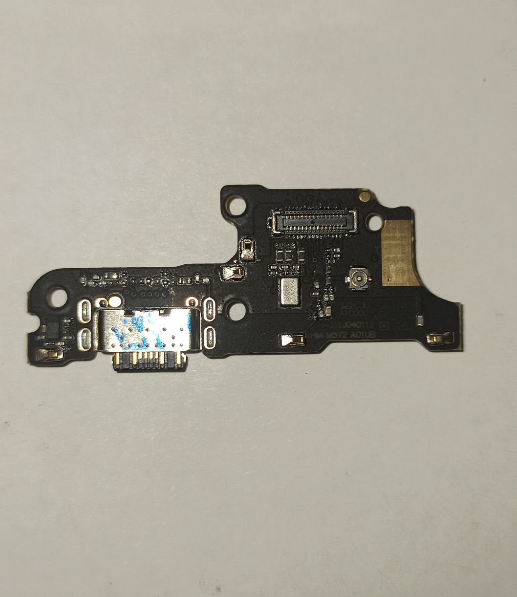 Шлейф для Xiaomi Redmi 13C 4G/Poco C65 плата на системный разъем/микрофон