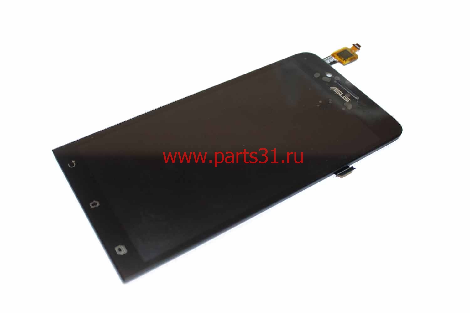 Дисплей Asus ZC500TG Zenfone Go в сборе с тачскрином Черный+Чехол+Стекло