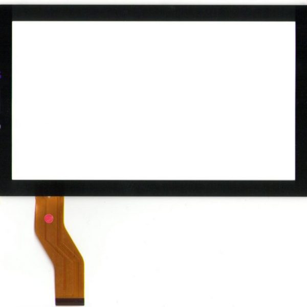 Тачскрин 7.0 прорезь под динамик/камеру 04-0700-0866 V1/FPC833DR 50 pin змейка Plane TT702M Черный