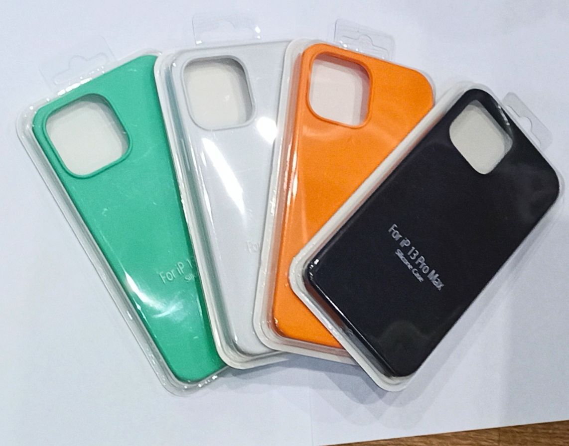 Чехол-накладка Soft Touch для iPhone 13 Pro Max Белый