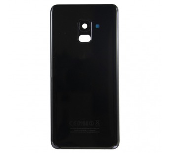 Задняя крышка для Samsung A530F (A8 2018) Черный