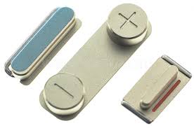 Толкатель кнопки вкл iPhone 5S/SE/5/5С набор 3шт. Золото