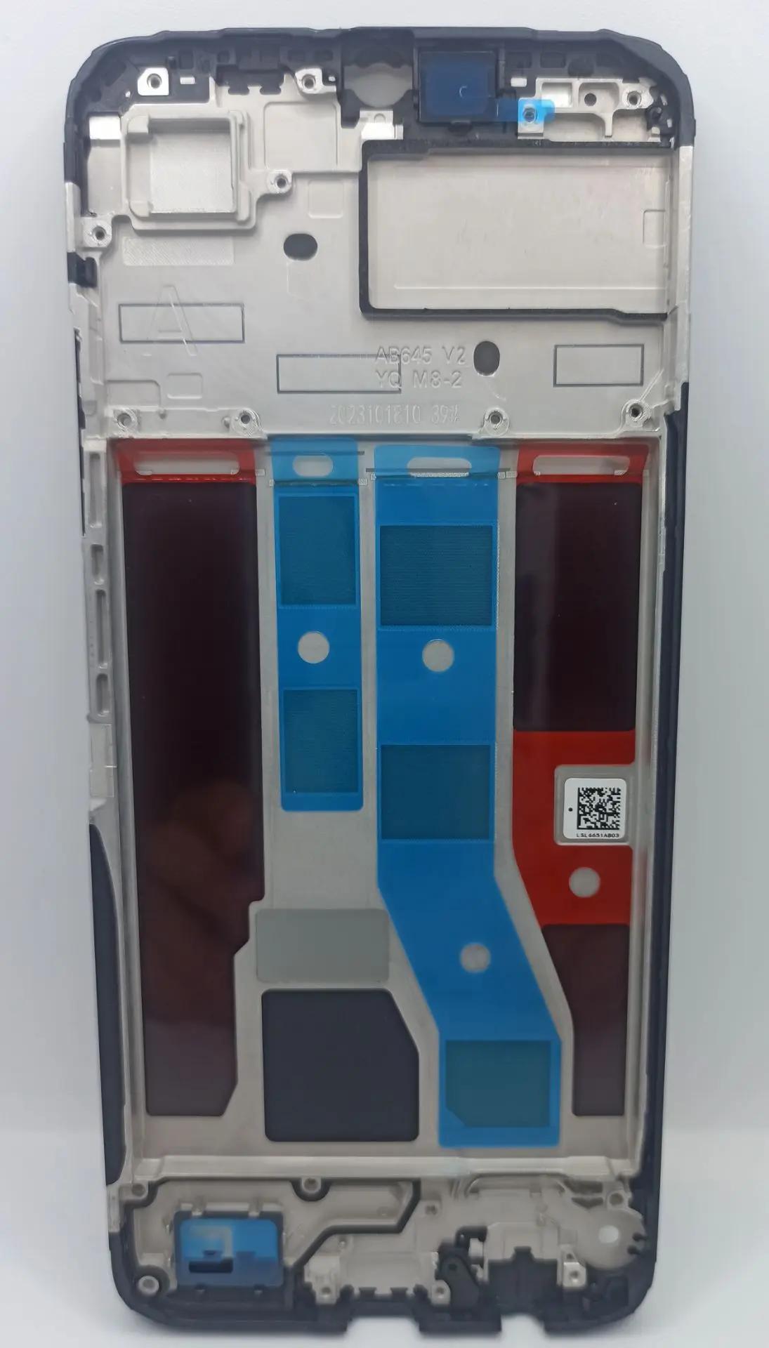 Рамка дисплея для Realme C51 Черный