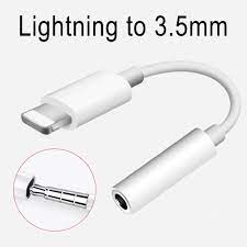 Переходник / адаптер для наушников Lightning / выход 3,5 на iPhone (ч/з Bluetooth) тех.уп.