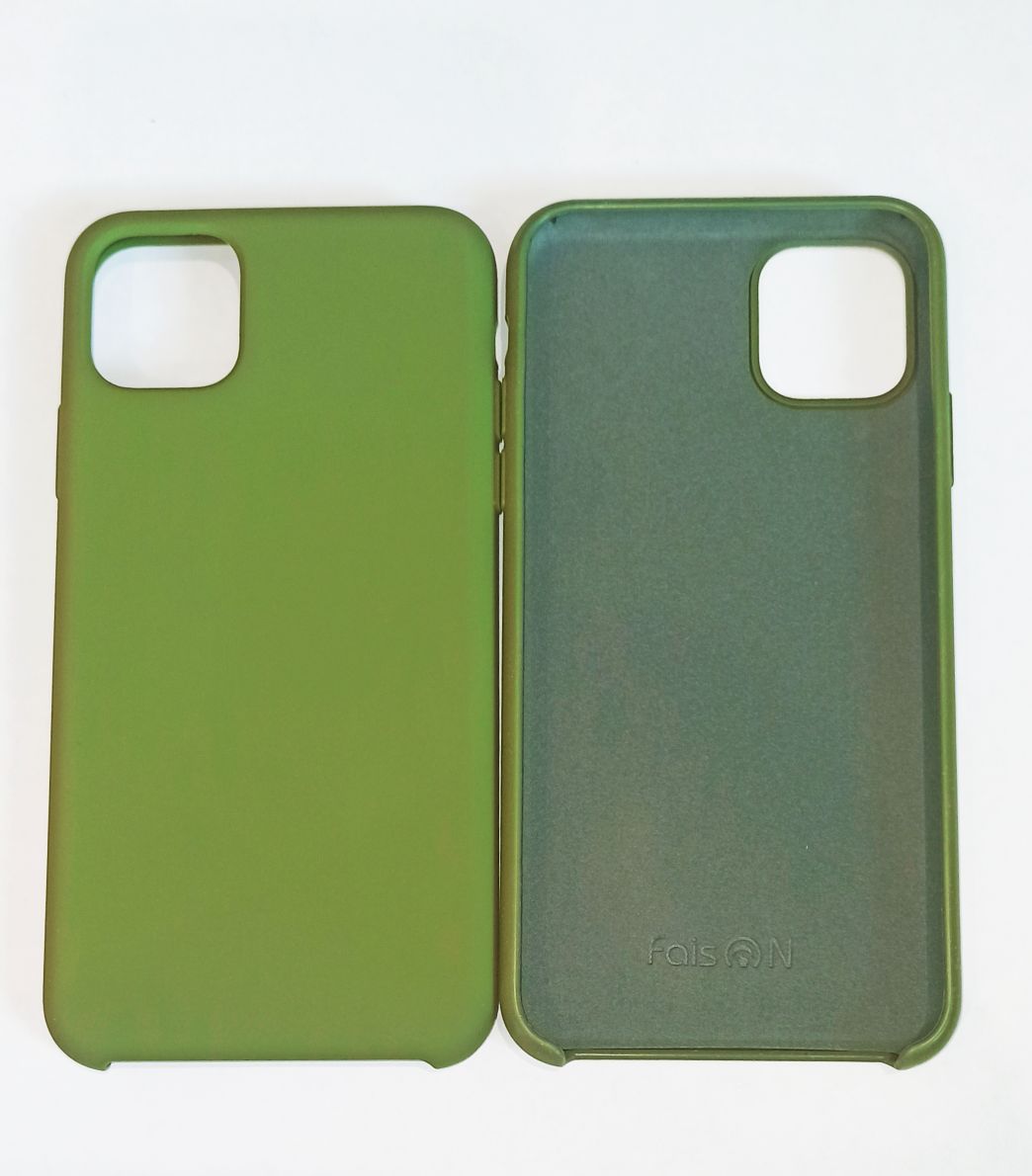 Чехол-накладка Soft Touch для iPhone 11 PRO MAX FaisON №14 хаки