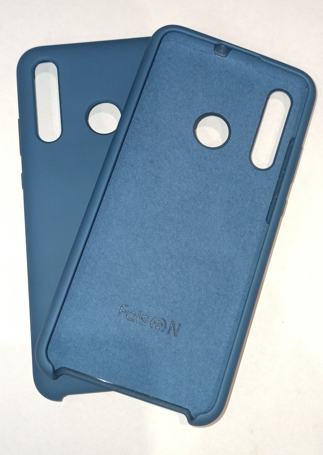 Чехол-накладка Soft Touch для HUAWEI 20 Lite/Y 8P, №20, FaisON, цвет: синий