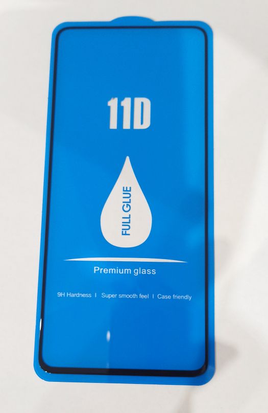 Защитное стекло “Полное покрытие” Samsung A525F/ G780F (A52/S20 FE) Черное