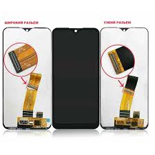 Дисплей для Samsung A015F/M015F A01/M01 в сборе с тачскрином Черный (Узкий коннектор) – OR