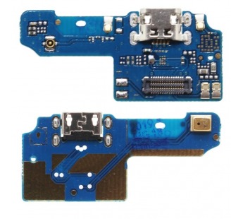 Шлейф для Asus ZB570TL (ZenFone Max Plus) плата на системный разъем/микрофон