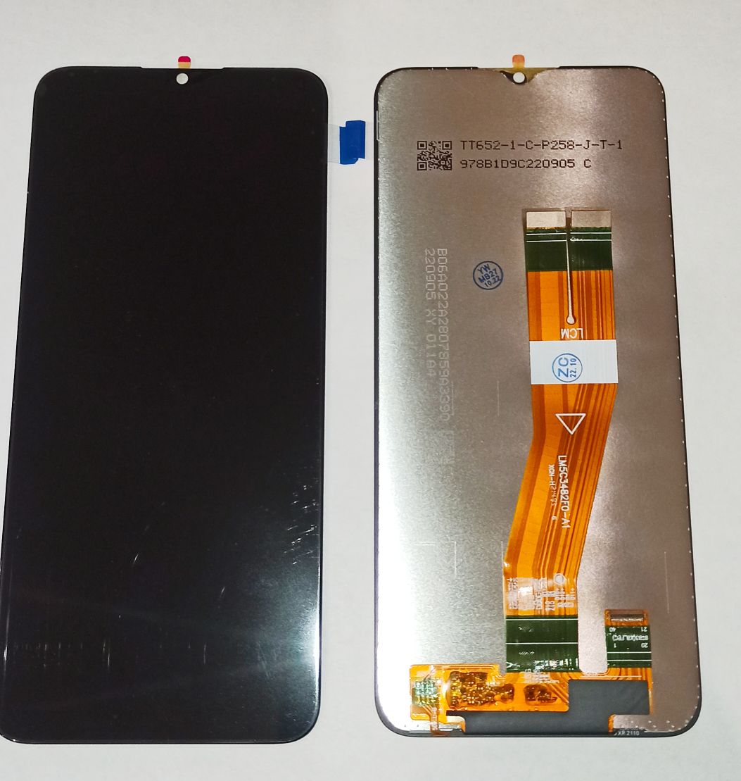 Дисплей для Samsung A037F A03s в сборе с тачскрином Черный – OR