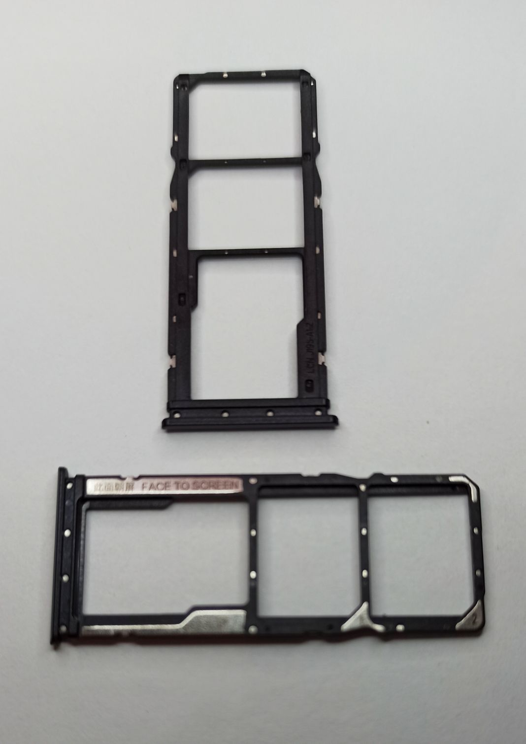 Контейнер SIM для Xiaomi Poco M3 Черный