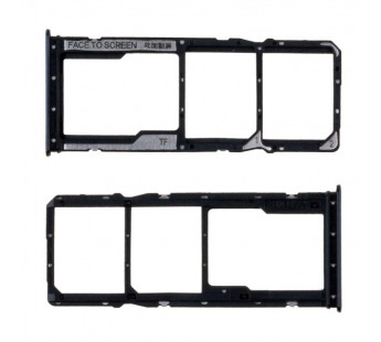 Контейнер SIM для Xiaomi Redmi Note 10 / Note 10S Черный