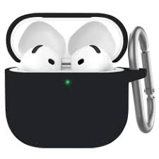 Чехол для наушников Airpods 4 с карабином в ассортименте