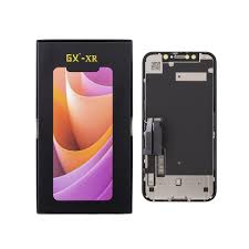 Дисплей для iPhone XR Черный GX в рамке в сборе с тачскрином