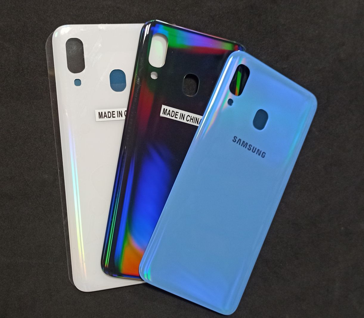 Задняя крышка для Samsung A405 (A40) Черный