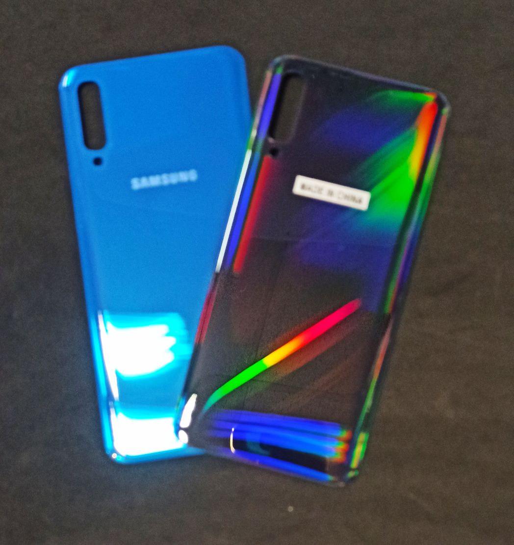Задняя крышка для Samsung A505 (A50) Синий