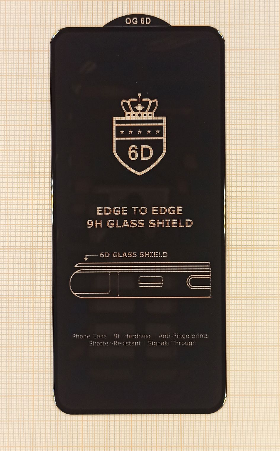 Защитное стекло “Премиум” для Samsung A115F/ M115F (A11/M11) Черное