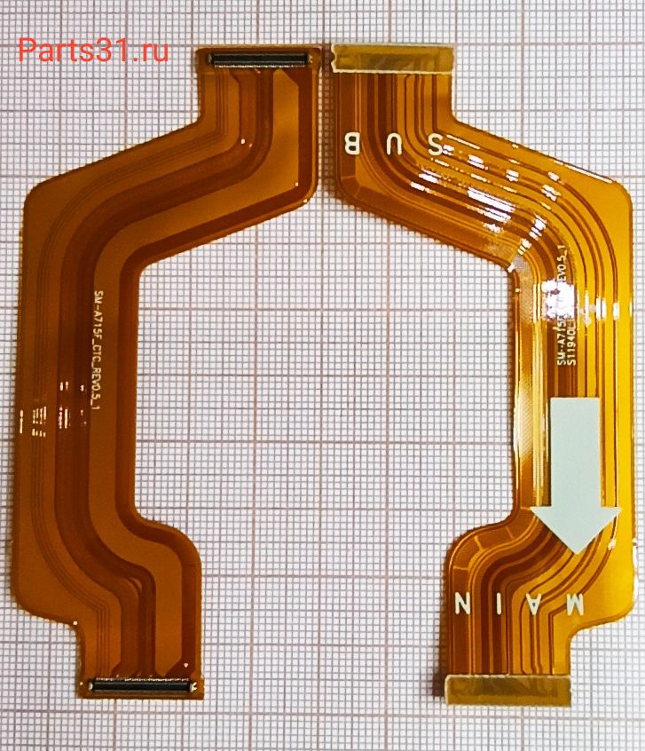 Шлейф для Samsung A715F (A71) межплатный (основной)