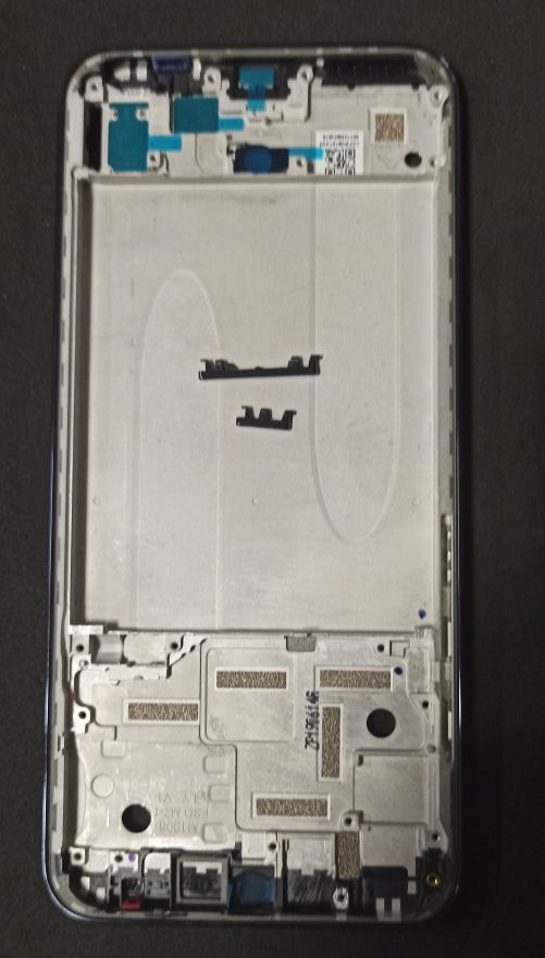 Рамка дисплея для Xiaomi Mi A3 Черная