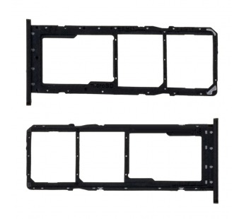 Контейнер SIM Samsung A035F (A03) Черный