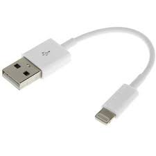Кабель USB – Lightning ( 8 pin для iPhone ) для power bank, наушников 30 см