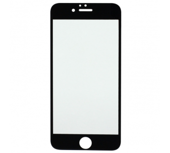 Защитное стекло для iPhone 6/6S “Оптима” Черный (Закалённое, полное покрытие)