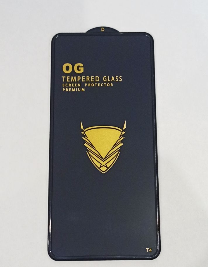 Защитное стекло для Huawei P40 Lite E / Honor 9C / Nova 5i/ Nova 7i/ Y7P “С бортиком”  Черное