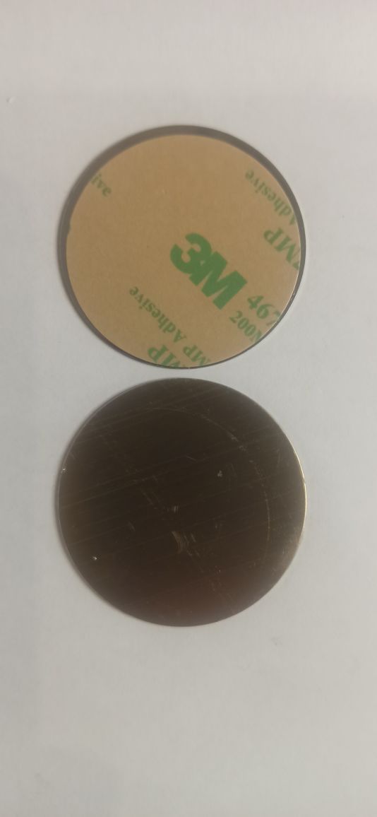 Держатель пластина металлическая (круглая)