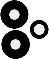 Стекло камеры для Realme 9 Pro+ (3 шт.) Черный