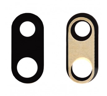 Стекло камеры для Xiaomi Redmi Note 7/ Note 7S в рамке черный