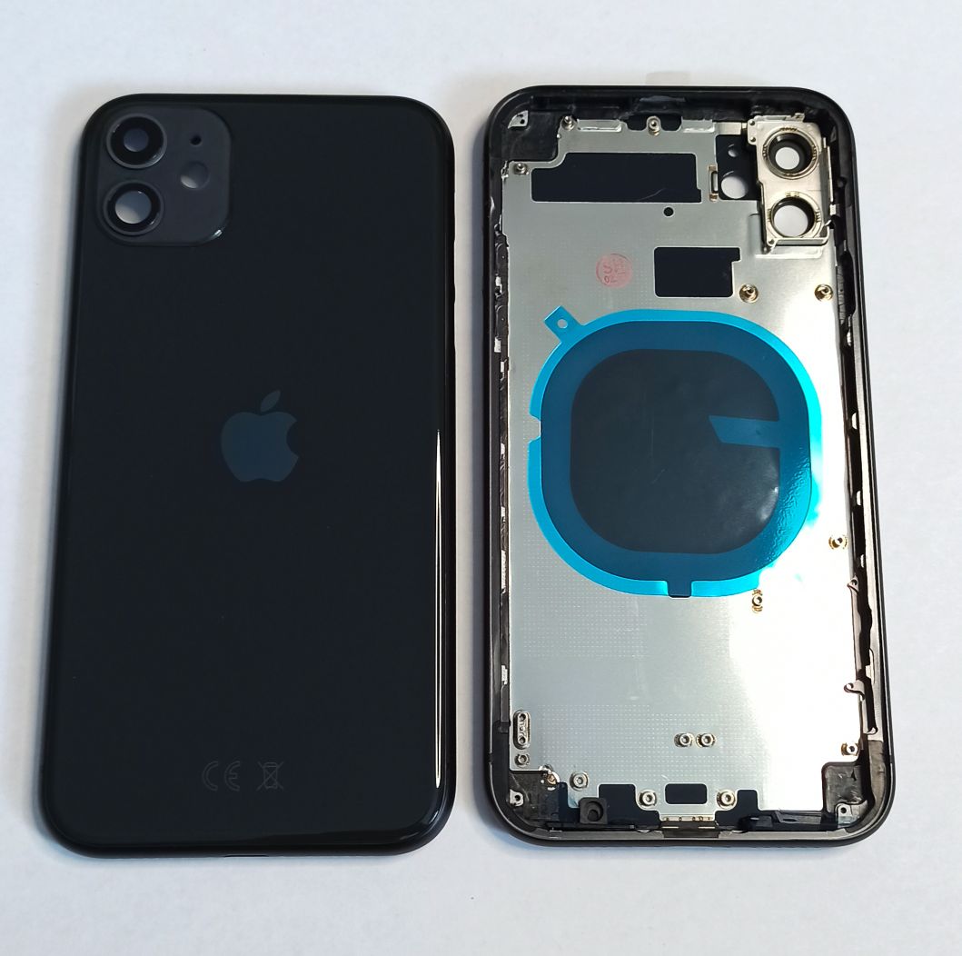 Корпус для iPhone 11 (1 Sim) Черный – OR