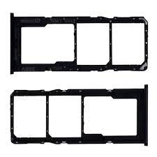 Контейнер SIM Samsung A225F (A22) Черный