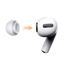 Амброшюры Airpods Pro силиконовые с сеточкой (подушечки)