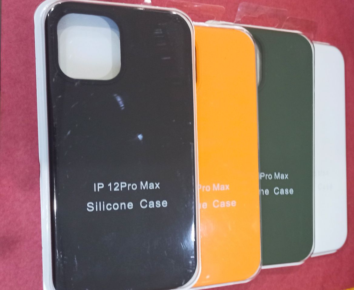 Чехол-накладка Soft Touch для iPhone 12 Pro Max Оранжевый