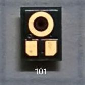 Микрофон для iPhone 4/4S/5/5C/5S/Samsung S8000 №101 (2 контак.)