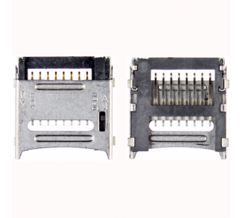 Коннектор MMC Alcatel 4007D/890D/665/OT-7025D/4009D/OT-4010D/4030D/OT-4045/5020D №1