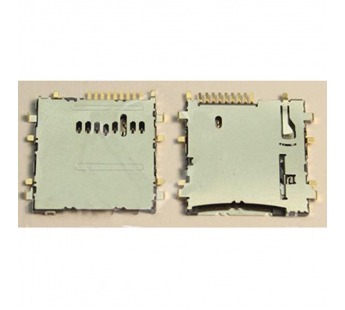 Коннектор MMC Samsung P5200/P5210/T110/T111/T310/T311/T320/T321/T325/T331/T530/T531/G357F/P550 №6