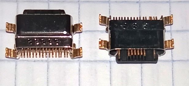 Разъем №242 Type-C для Xiaomi Mi 9T Pro/Xiaomi 11 Lite 5G NE/Xiaomi 12/12X/Poco F3/Poco M3 Pro 5G/ Mi 10/10 Pro/Note 10/Note 10 Lite/Note 10 Pro