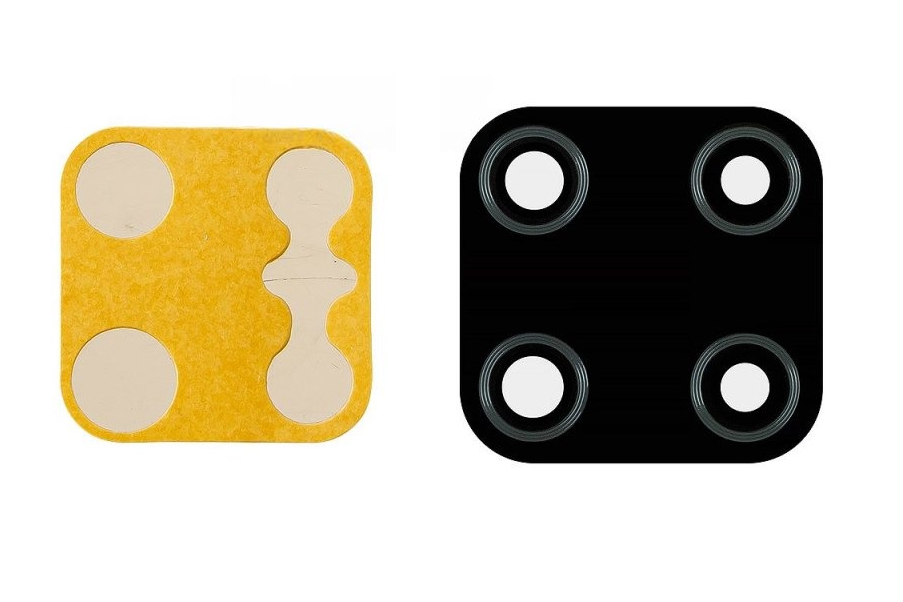 Стекло камеры для Realme C15 Черный