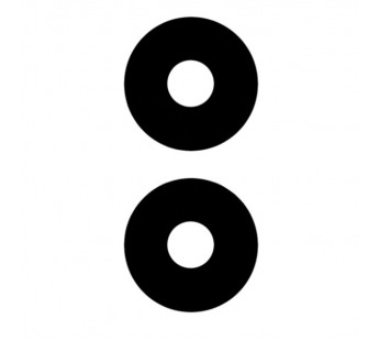 Стекло камеры для Tecno Pova 4 (комплект 2 шт.) Черный