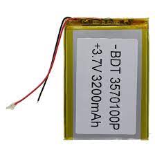 Аккумулятор универсальный 3570100p 3,7v Li-Pol 3200 mAh (3.5*70*100 mm)