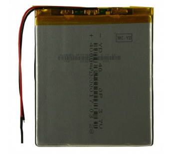 Аккумулятор универсальный 407590p 3,7v Li-Pol 4000 mAh (4*75*90 mm)