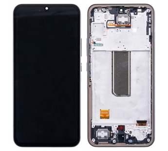 Дисплей для Samsung A346B (A34 5G) модуль Черный -OR100%(SP-сервисный!)