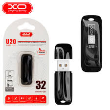 USB-флеш 32GB (USB 2.0) XO U20 Белый