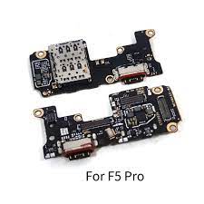 Шлейф для Xiaomi Poco F5 Pro (23013PC75G) плата системный разъем/разъем SIM/микрофон