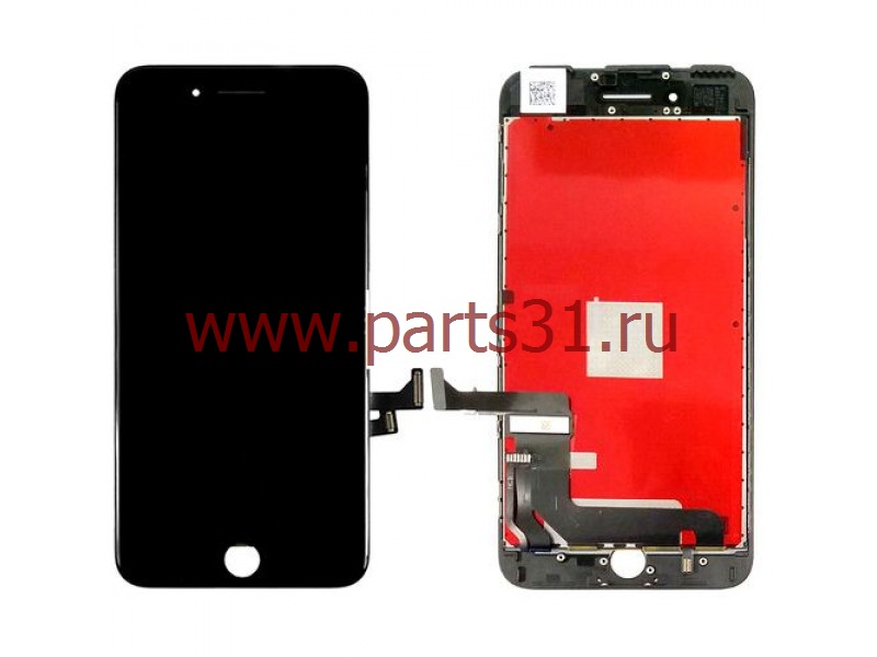 Дисплей для iPhone 7 Черный модуль в рамке в сборе с тачскрином