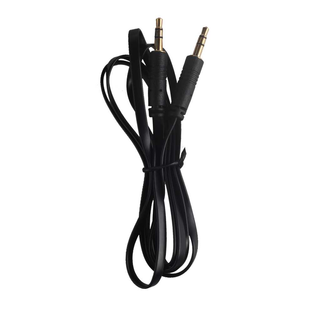 Кабель AUX, Jack 3,5 mm(f) – Jack 3,5 mm(f), 1.0м, в техпаке