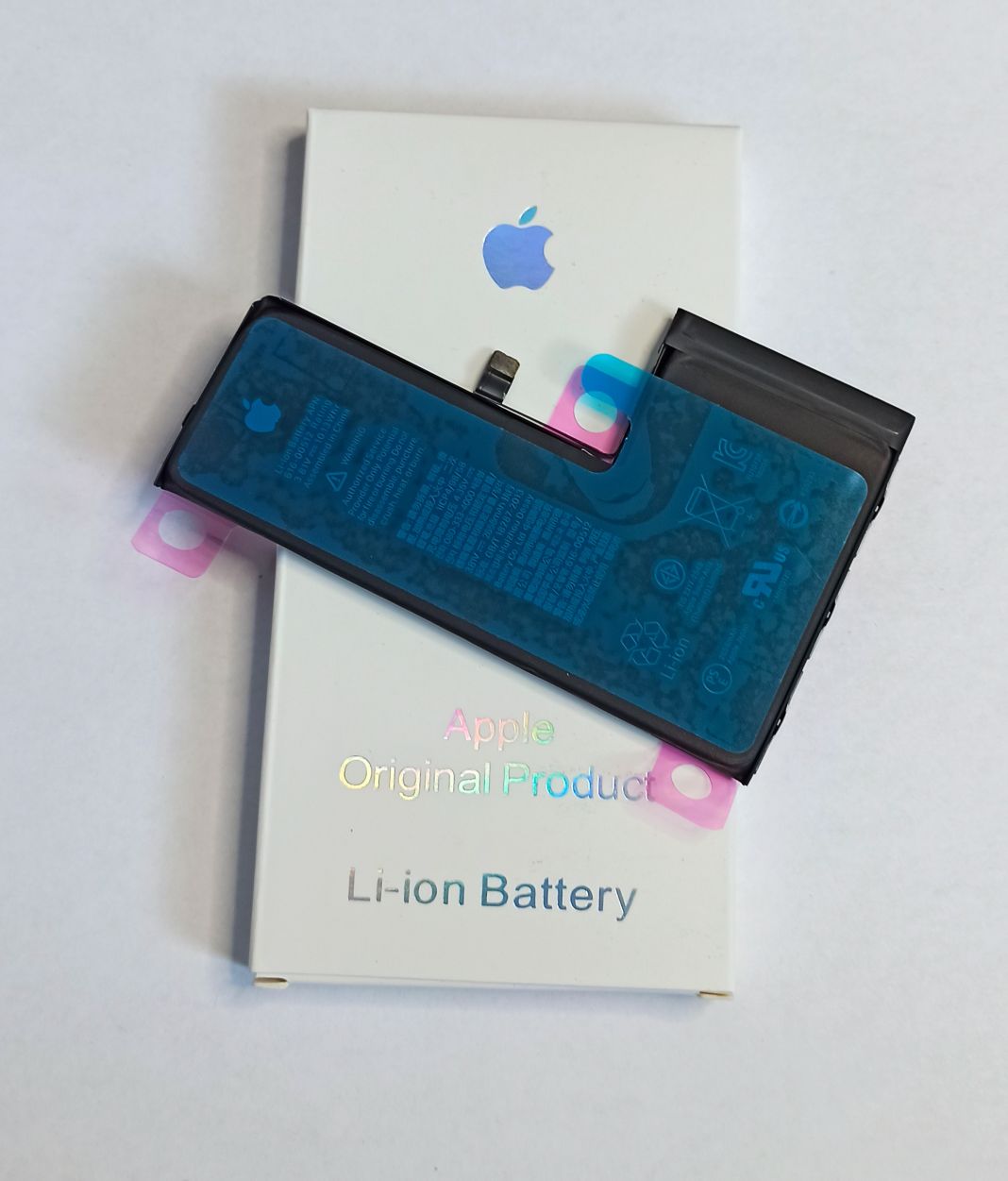 Аккумулятор для iPhone XS – Original ( бел.коробка с яблочком+ скотч АКБ )